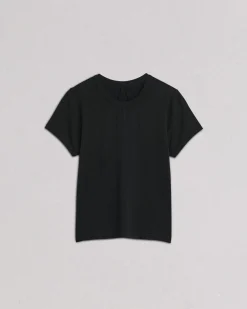 rag & bone Luca Baby Tee Black Shop