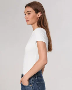 rag & bone Luca Baby Tee White Shop