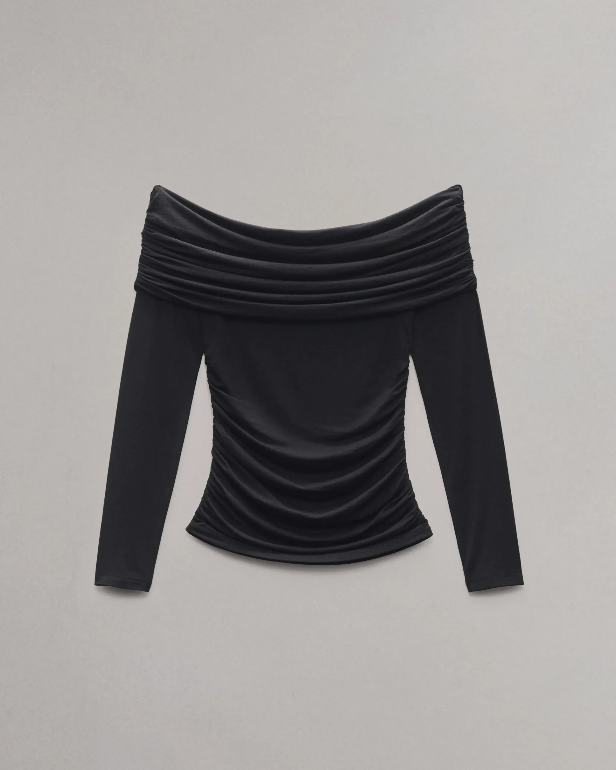 rag & bone Luca Off-Shoulder Top Black Online