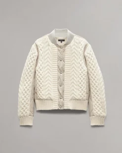rag & bone Manston Bomber Jacket Natural Best Sale