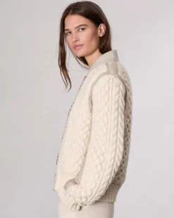 rag & bone Manston Bomber Jacket Natural Best Sale