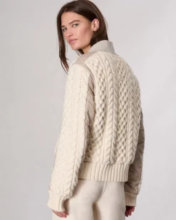 rag & bone Manston Bomber Jacket Natural Best Sale