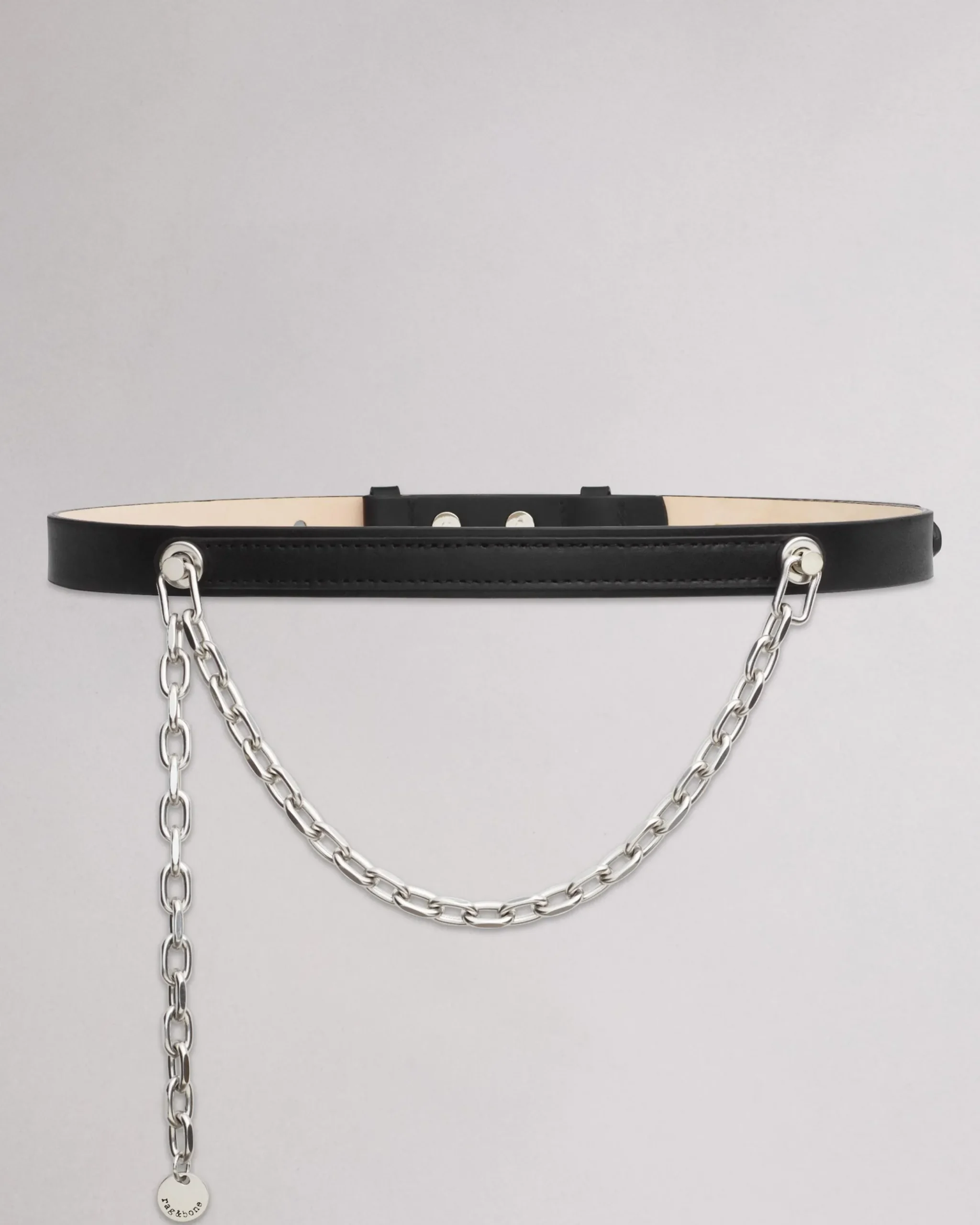 rag & bone Mari Leather Belt Black Fashion