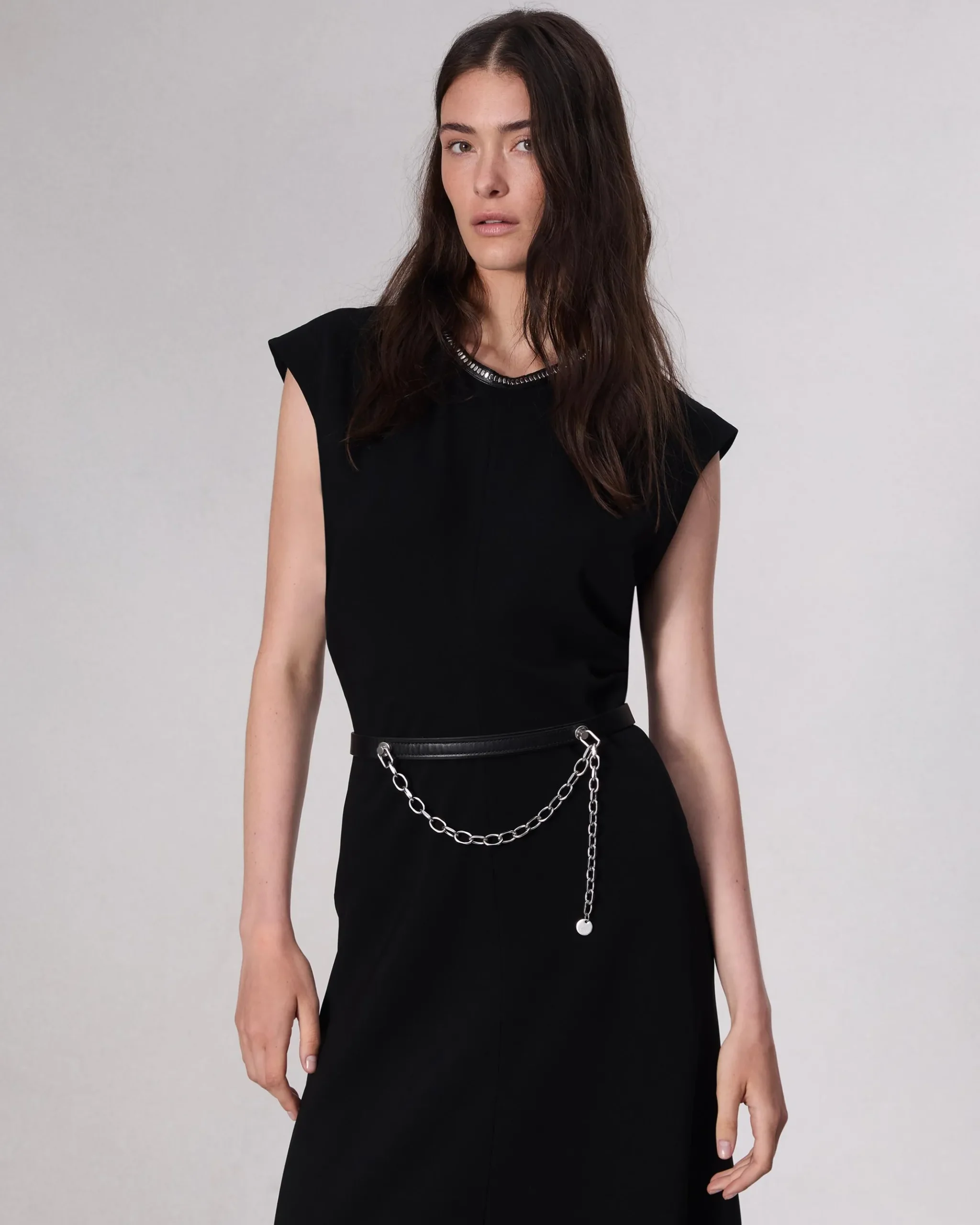 rag & bone Mari Leather Belt Black Fashion