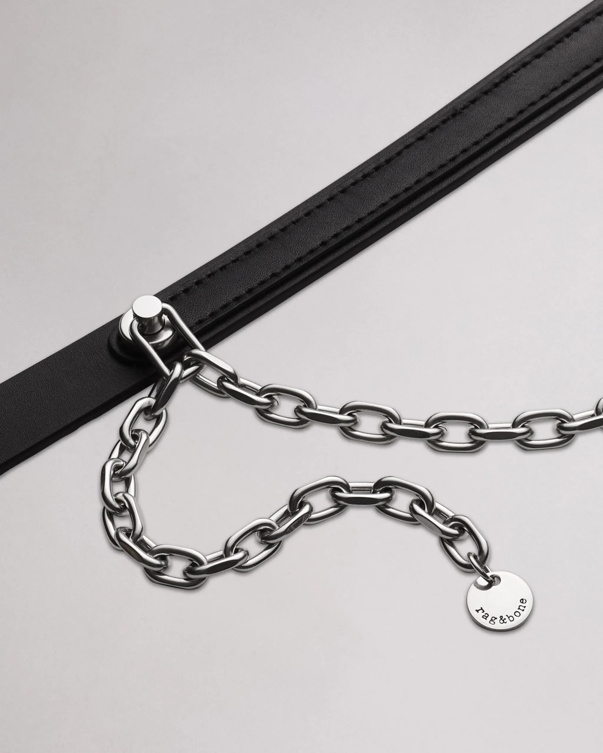 rag & bone Mari Leather Belt Black Fashion