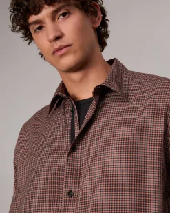 rag & bone Matthew Plaid Shirt Brown Plaid Shop