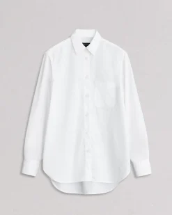rag & bone Maxine Poplin Shirt White Store