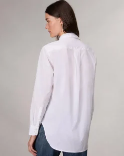 rag & bone Maxine Poplin Shirt White Store