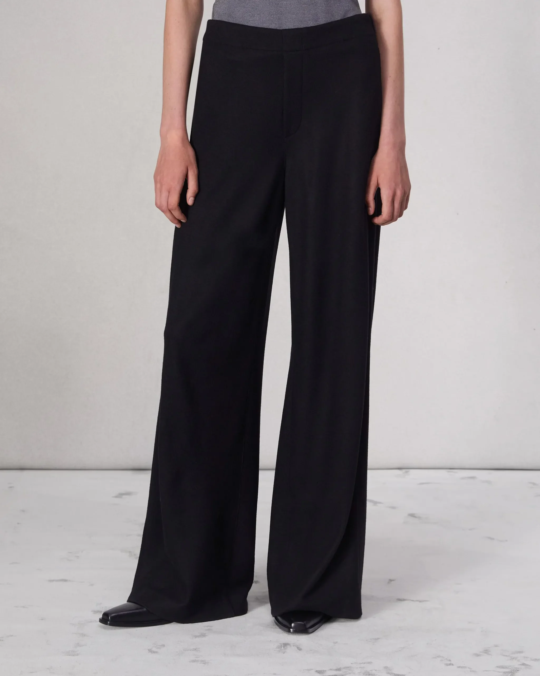 rag & bone Melanie Wool Pant Black Discount