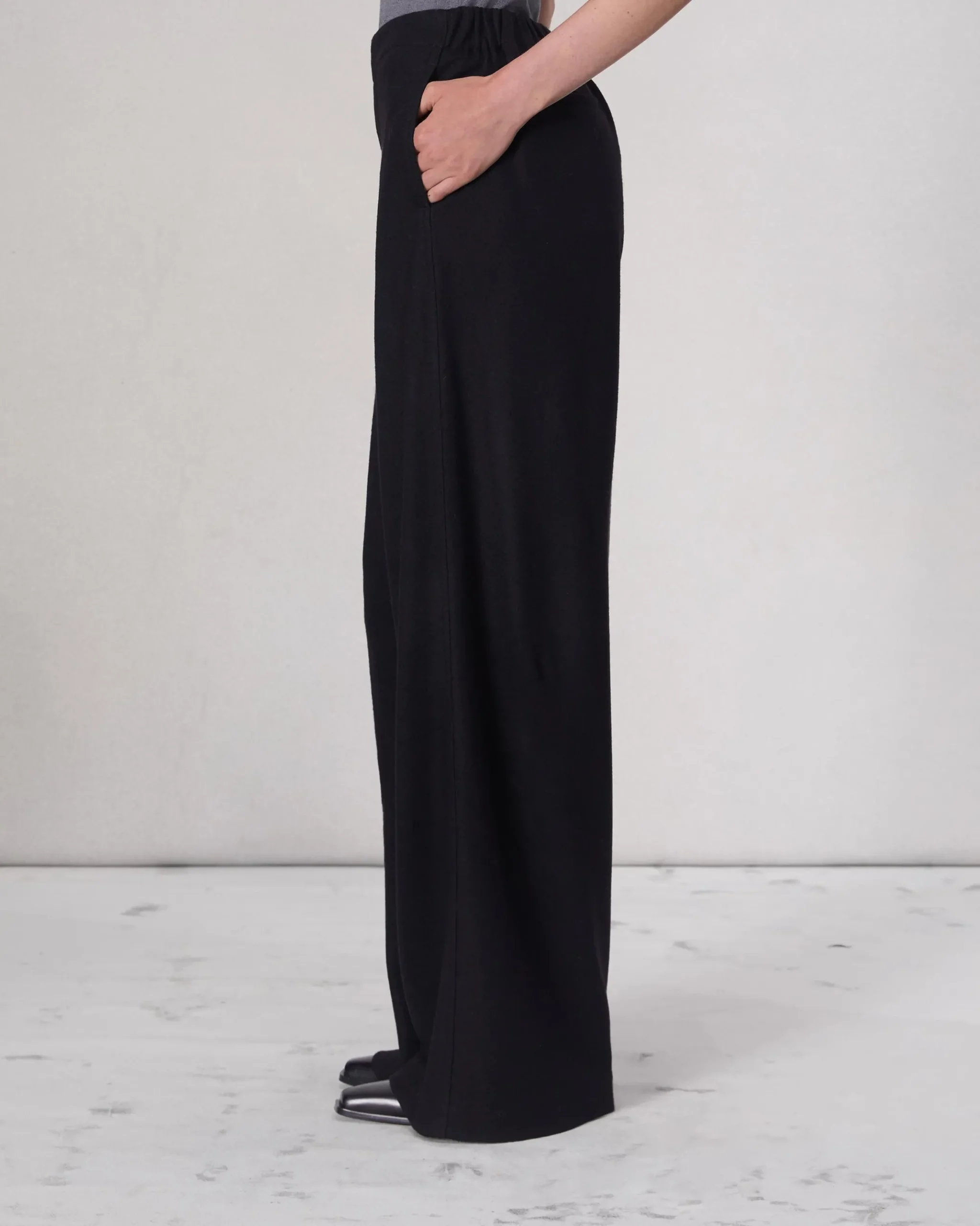 rag & bone Melanie Wool Pant Black Discount