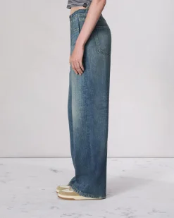 rag & bone Miramar Terry Wide-Leg Pant Lenox Shop