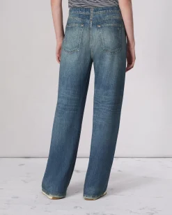 rag & bone Miramar Terry Wide-Leg Pant Lenox Shop