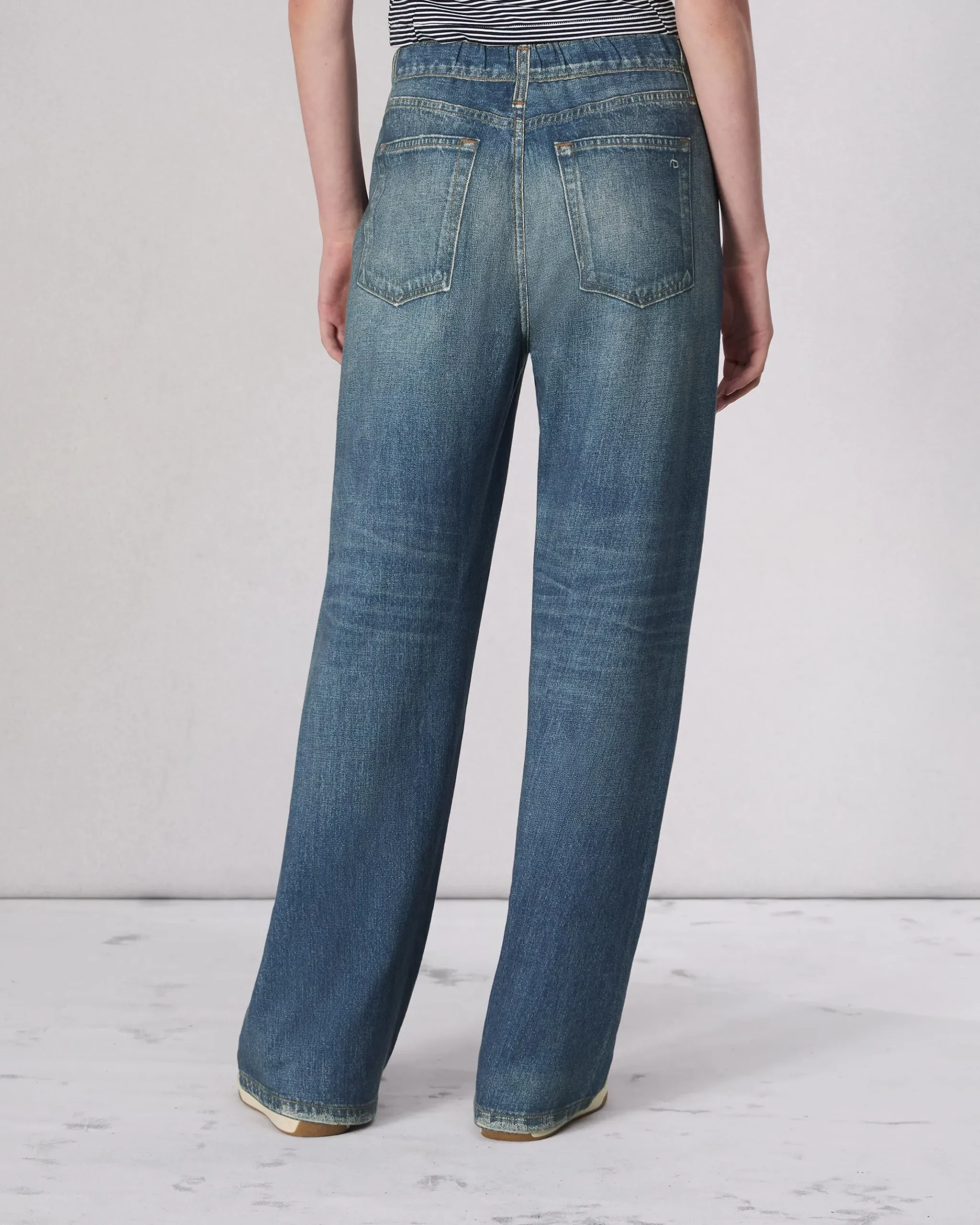 rag & bone Miramar Terry Wide-Leg Pant Lenox Shop