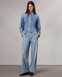 rag & bone Miramar Terry Wide-Leg Pant Valentina Shop