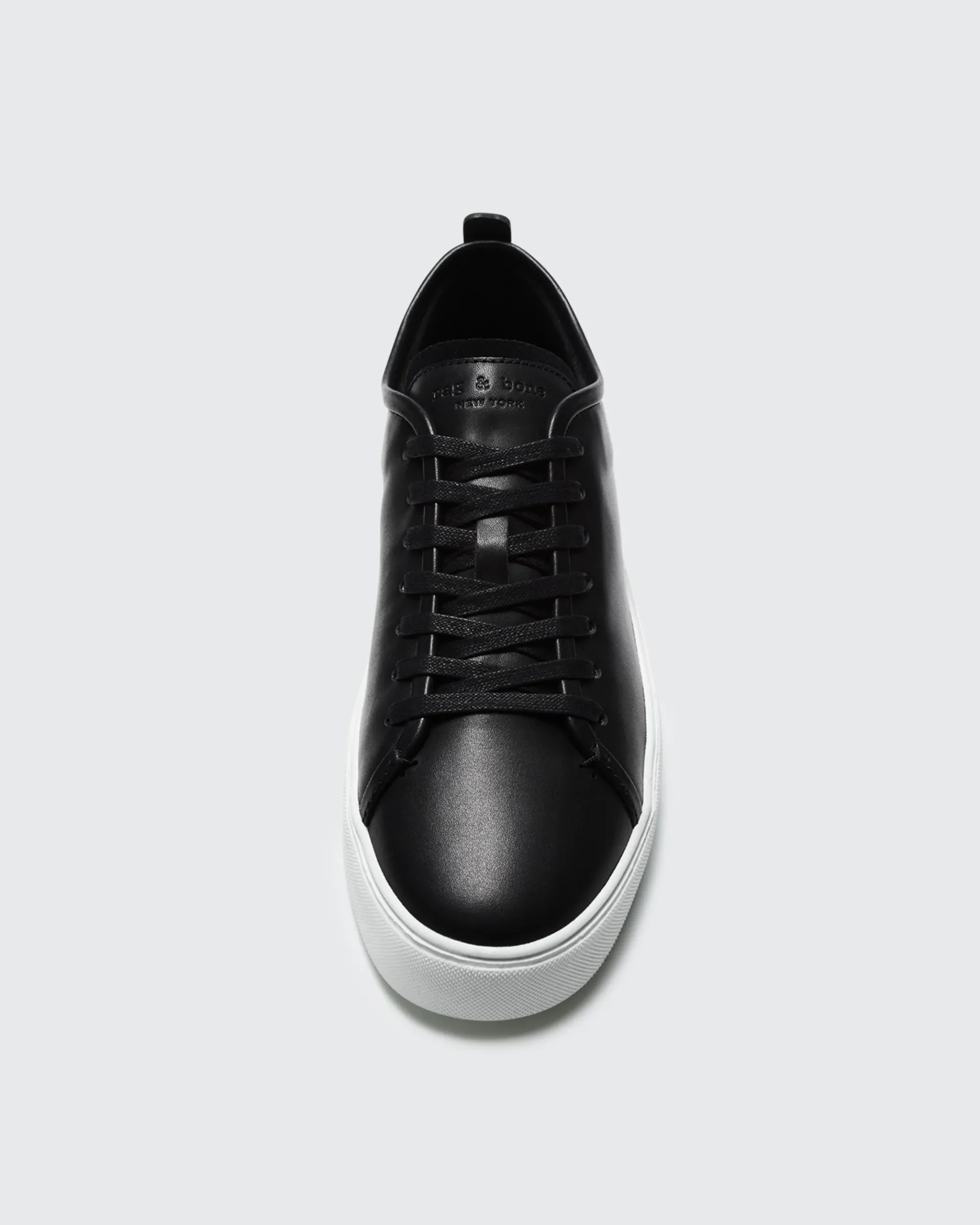 rag & bone Perry Leather Sneaker Black Hot