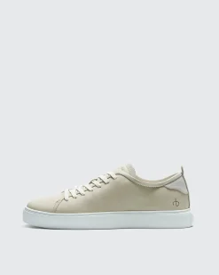 rag & bone Perry Leather Sneaker Bone White Hot