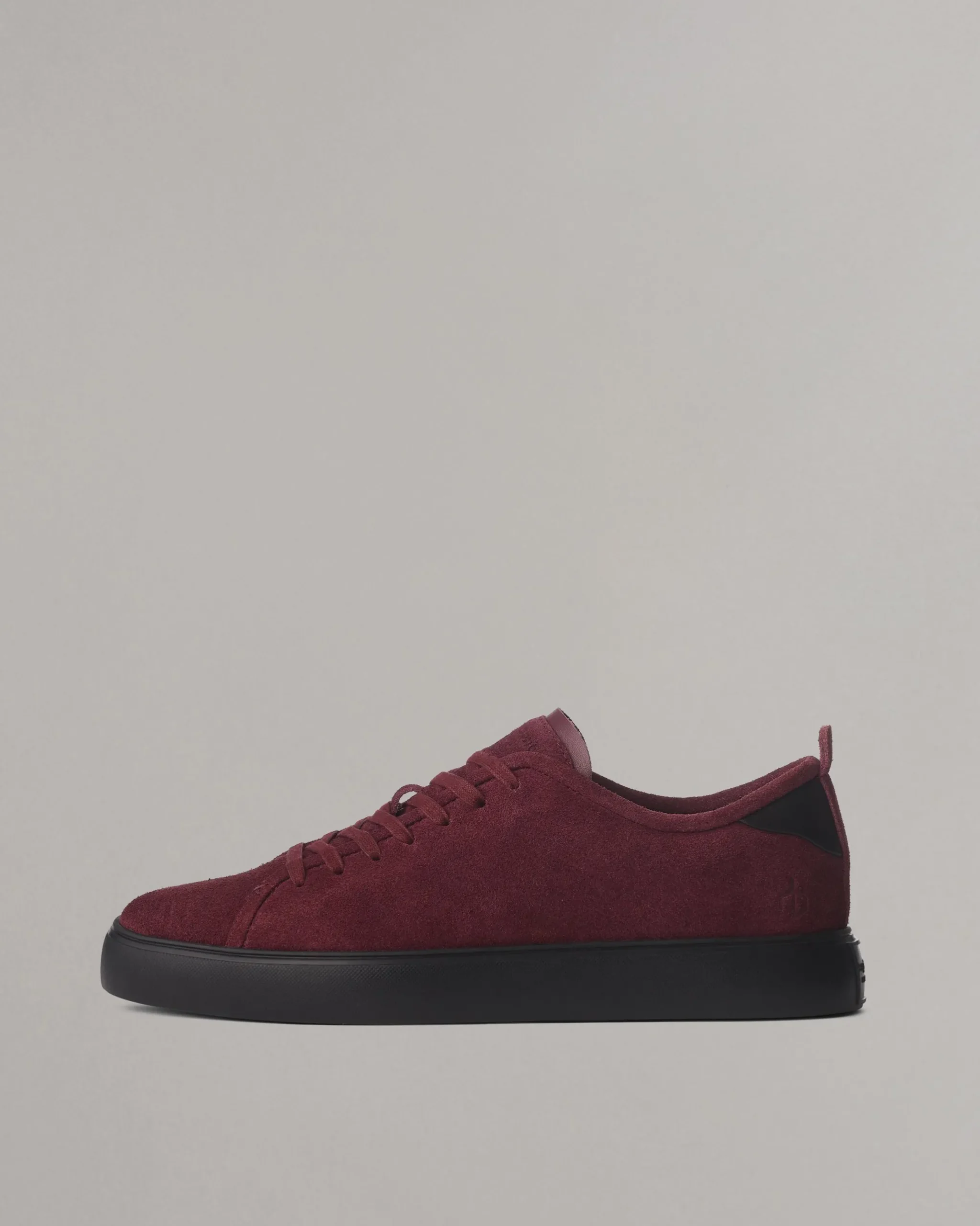 rag & bone Perry Suede Sneaker Wine Suede Shop