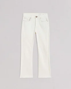 rag & bone Peyton Ankle Bootcut Jean Ecru Sale