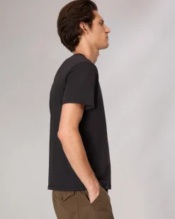 rag & bone Pima Cotton T-Shirt Black Clearance
