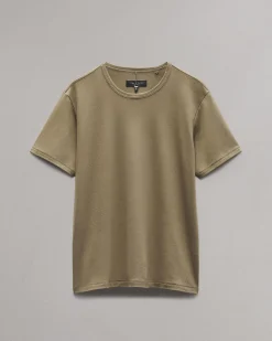 rag & bone Pima Cotton T-Shirt Army Cheap
