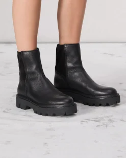 rag & bone Quinn Leather Boot Black Cheap