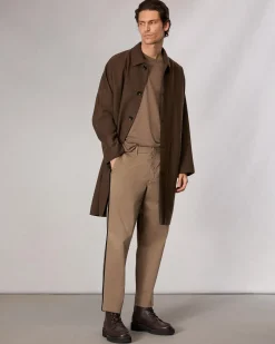 rag & bone Raw-Edge Flame Tee Brown Online