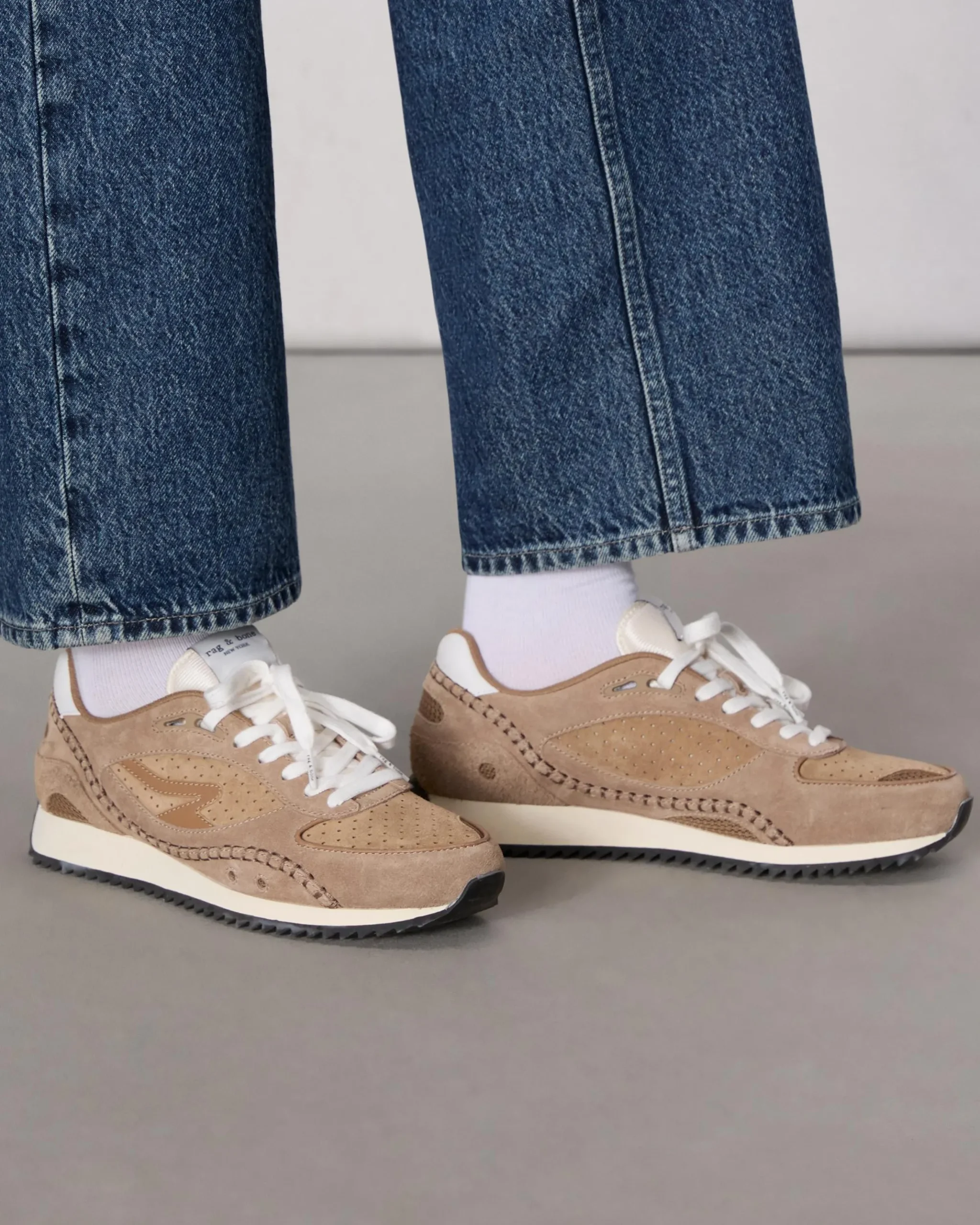 rag & bone rb Drift Runner Sneaker Taupe Shop