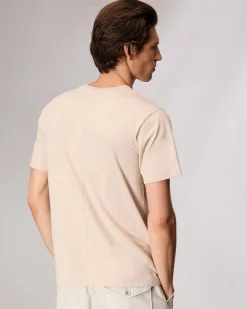 rag & bone rb Number 1 T-Shirt Washed Light Tan Fashion