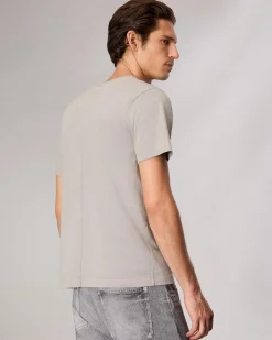 rag & bone rb Number 2 T-Shirt Washed Grey Discount