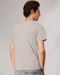 rag & bone rb Number 6 T-Shirt Washed Grey Hot