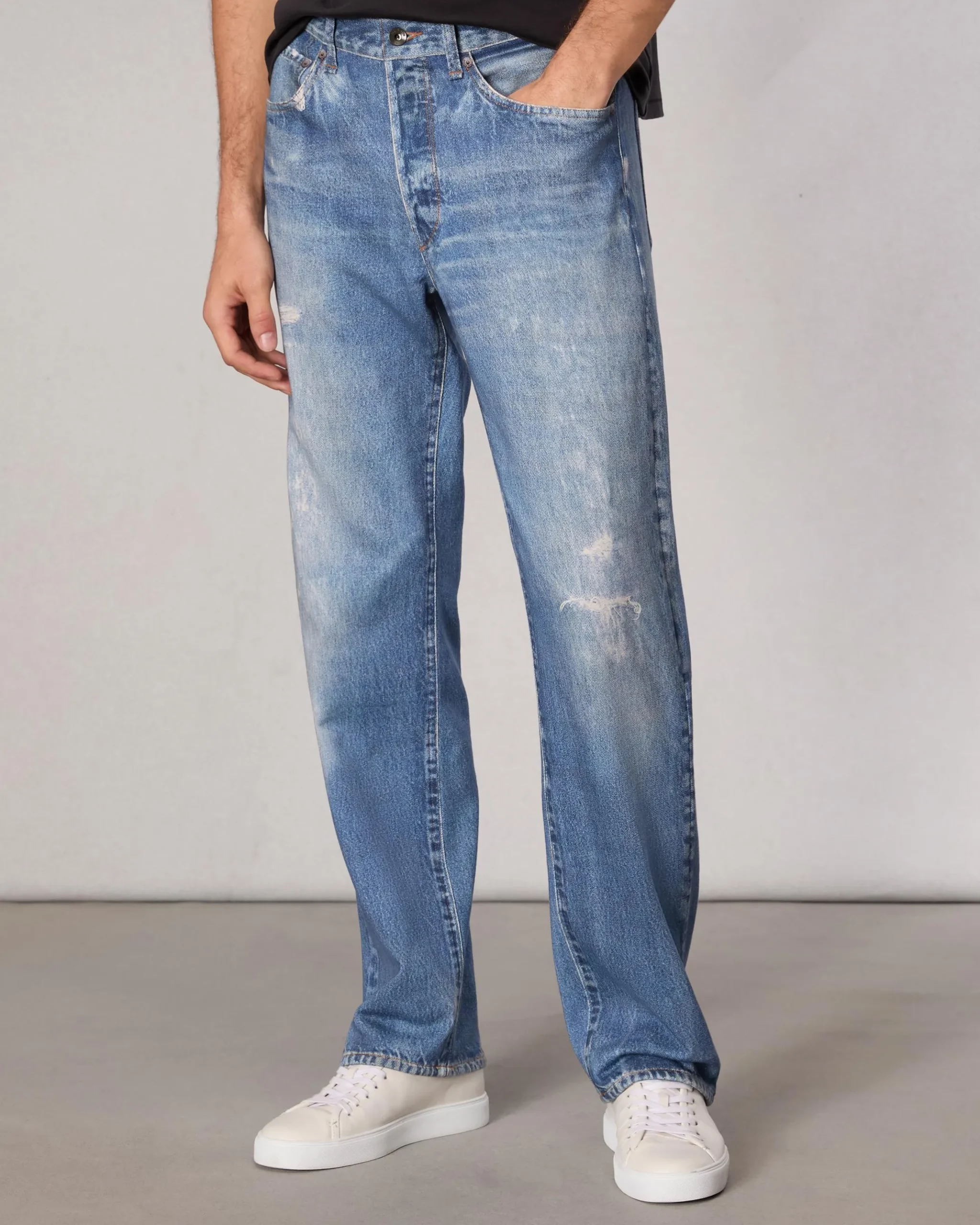 rag & bone rbMIRAMAR Fleece Fit 4 Pant Greenwood Hot