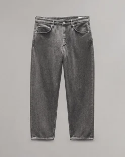rag & bone rbTAPER Fit Jean Charcoal Flash Sale