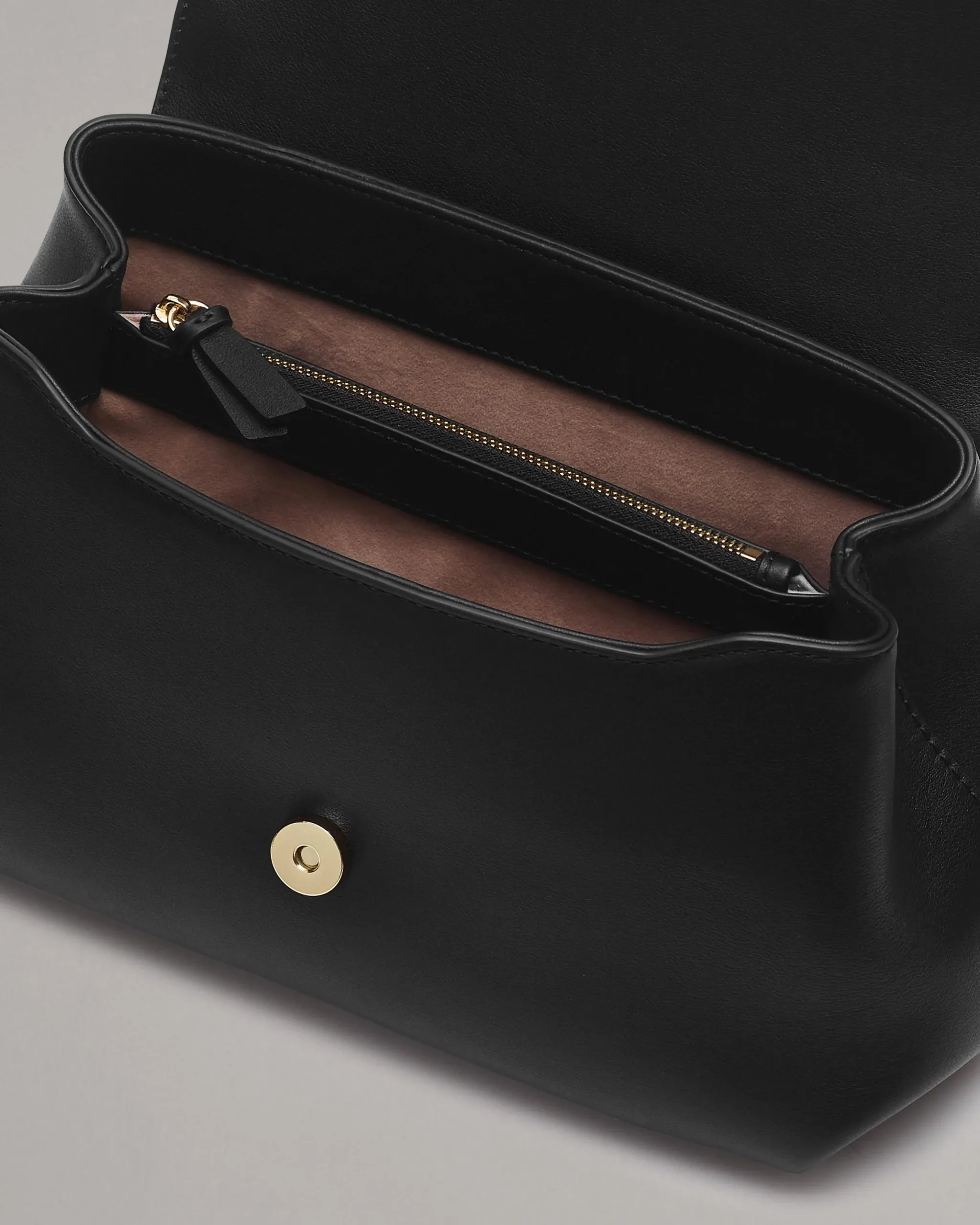 rag & bone Realm Italian Leather Top Handle Bag Black Cheap