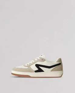 rag & bone Retro Court Leather Sneaker Turtle Dove/ Light Sand Fashion