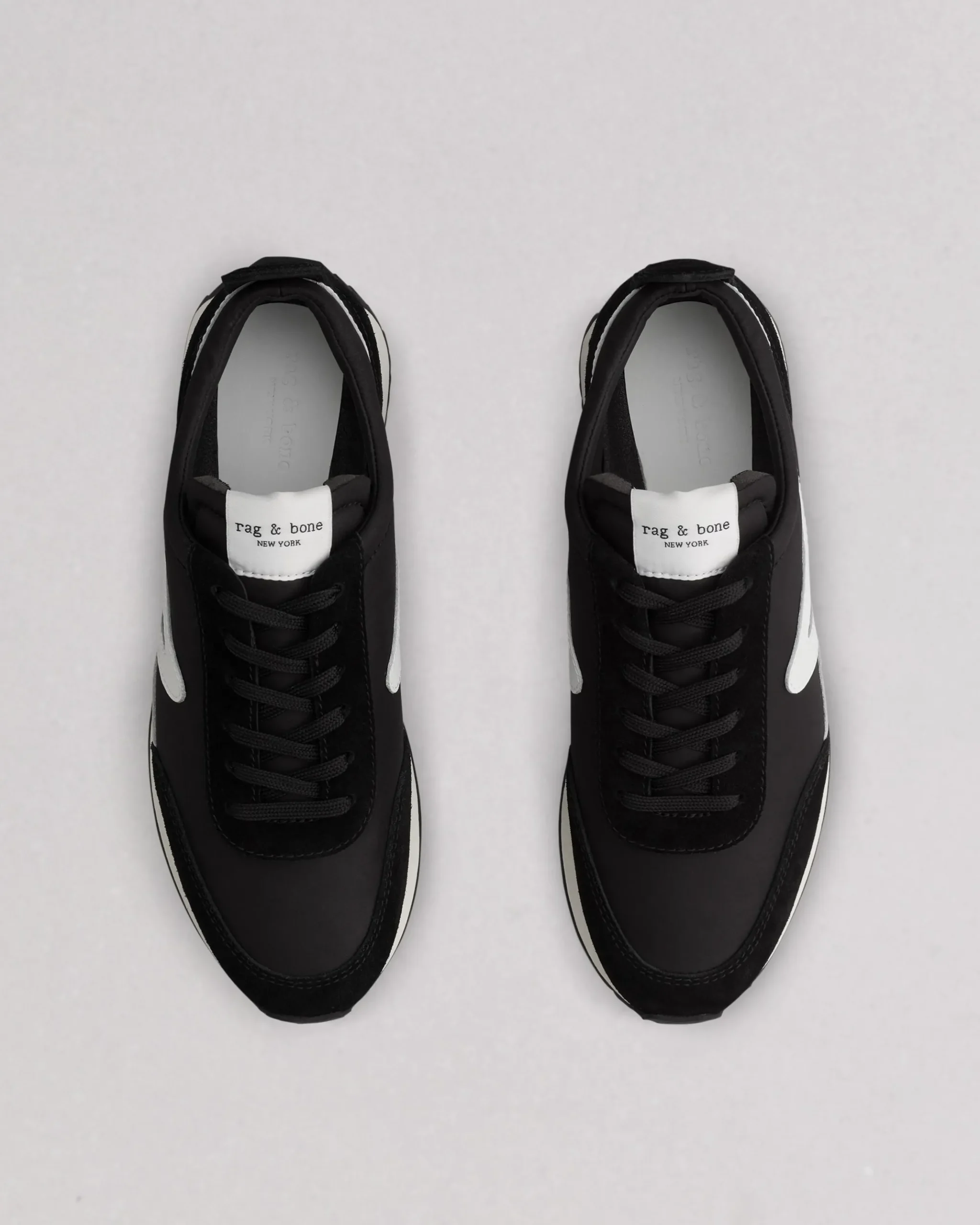 rag & bone Retro Runner Sneaker Black Clearance