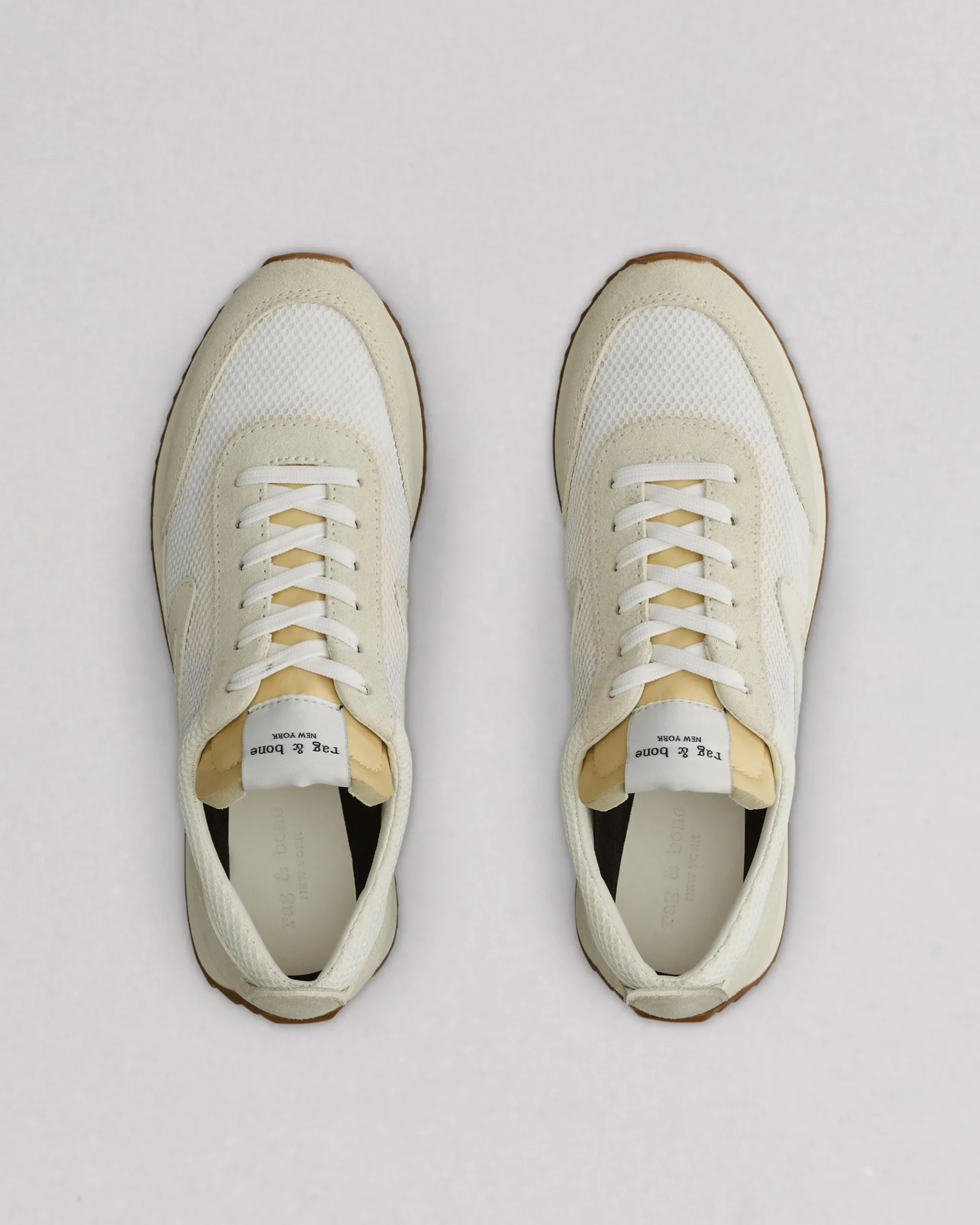 rag & bone Retro Runner Sneaker Off Wht Clearance