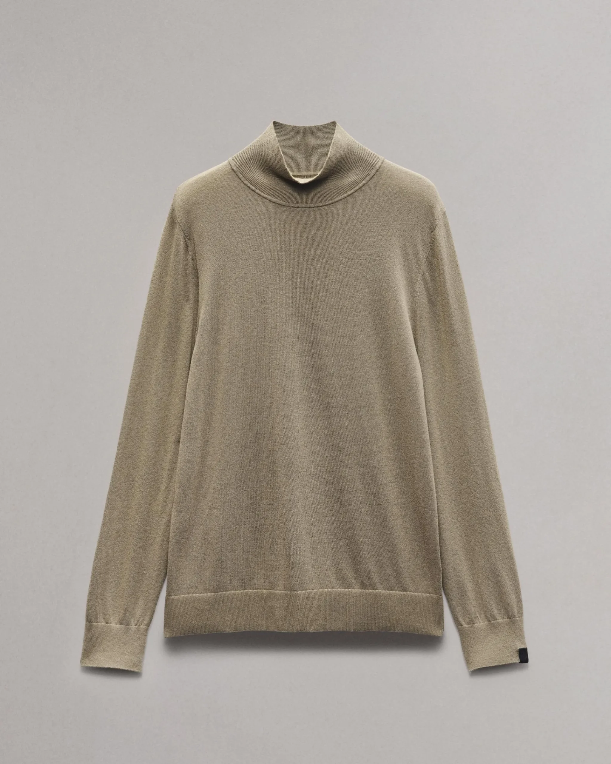 rag & bone Roy Turtleneck Sweater Dark Army Best Sale