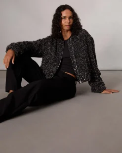 rag & bone Samira Bomber Jacket Multi Color Store