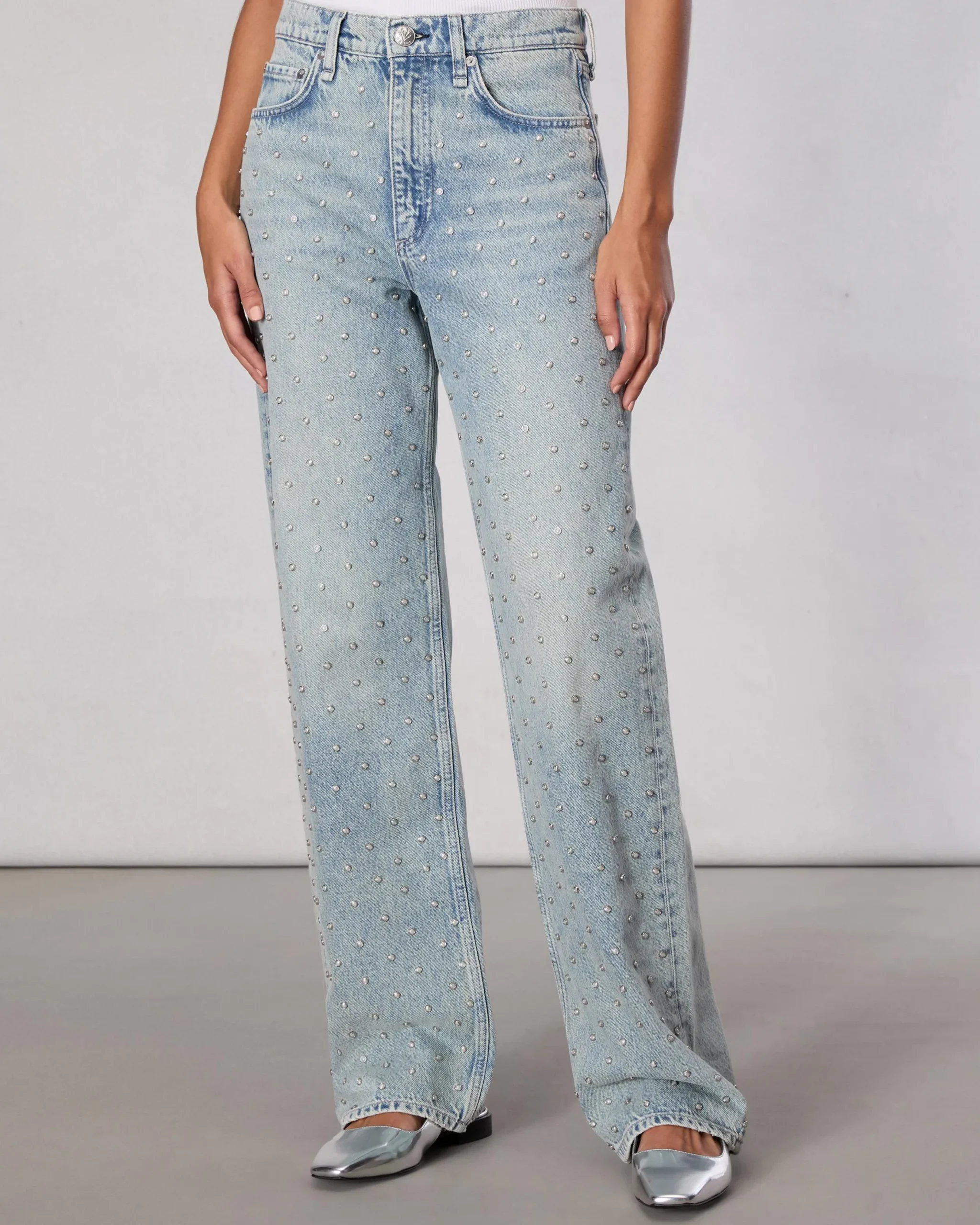 rag & bone Shea Relaxed Straight Jean Desiree Pearl (not available) Fashion