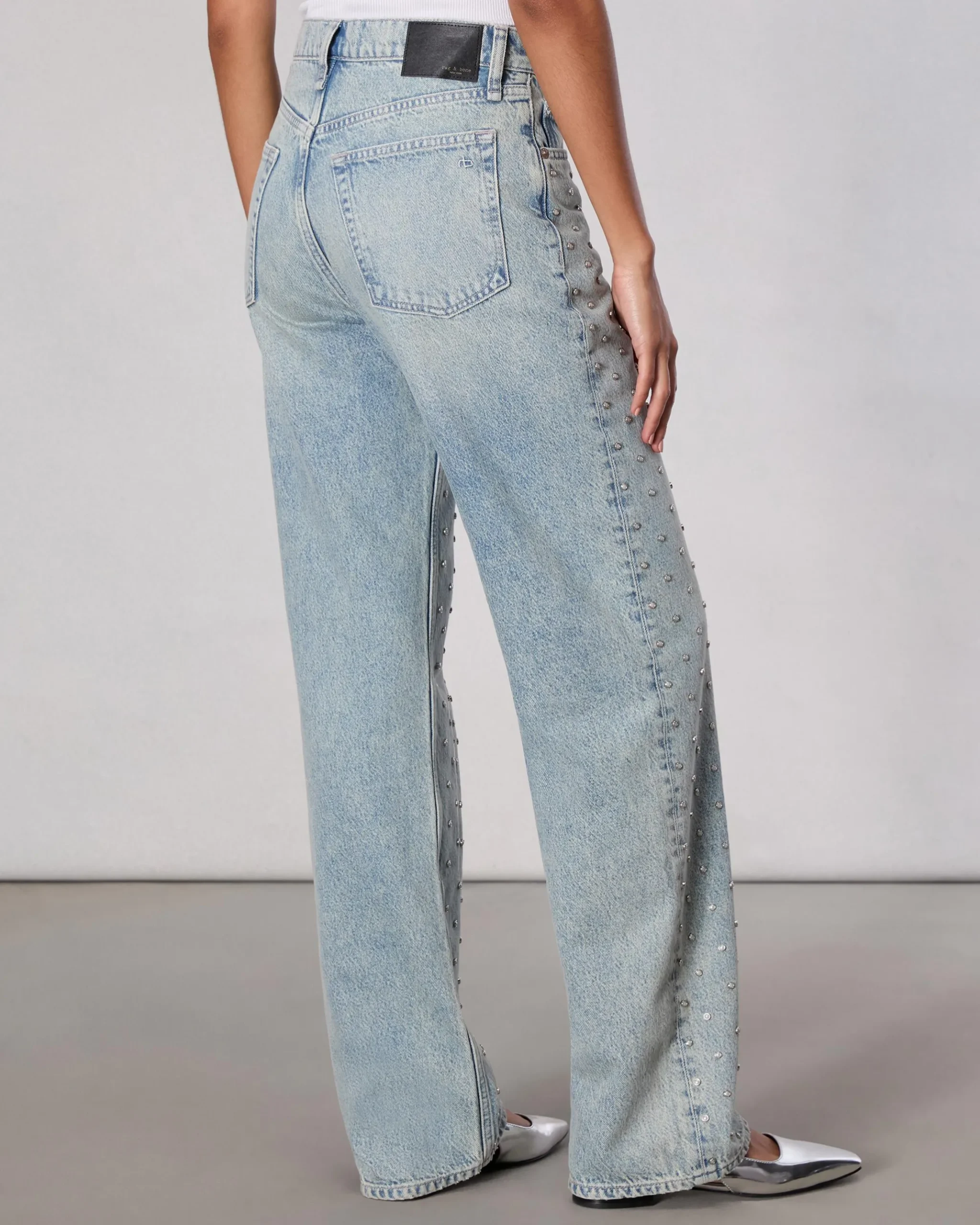 rag & bone Shea Relaxed Straight Jean Desiree Pearl (not available) Fashion