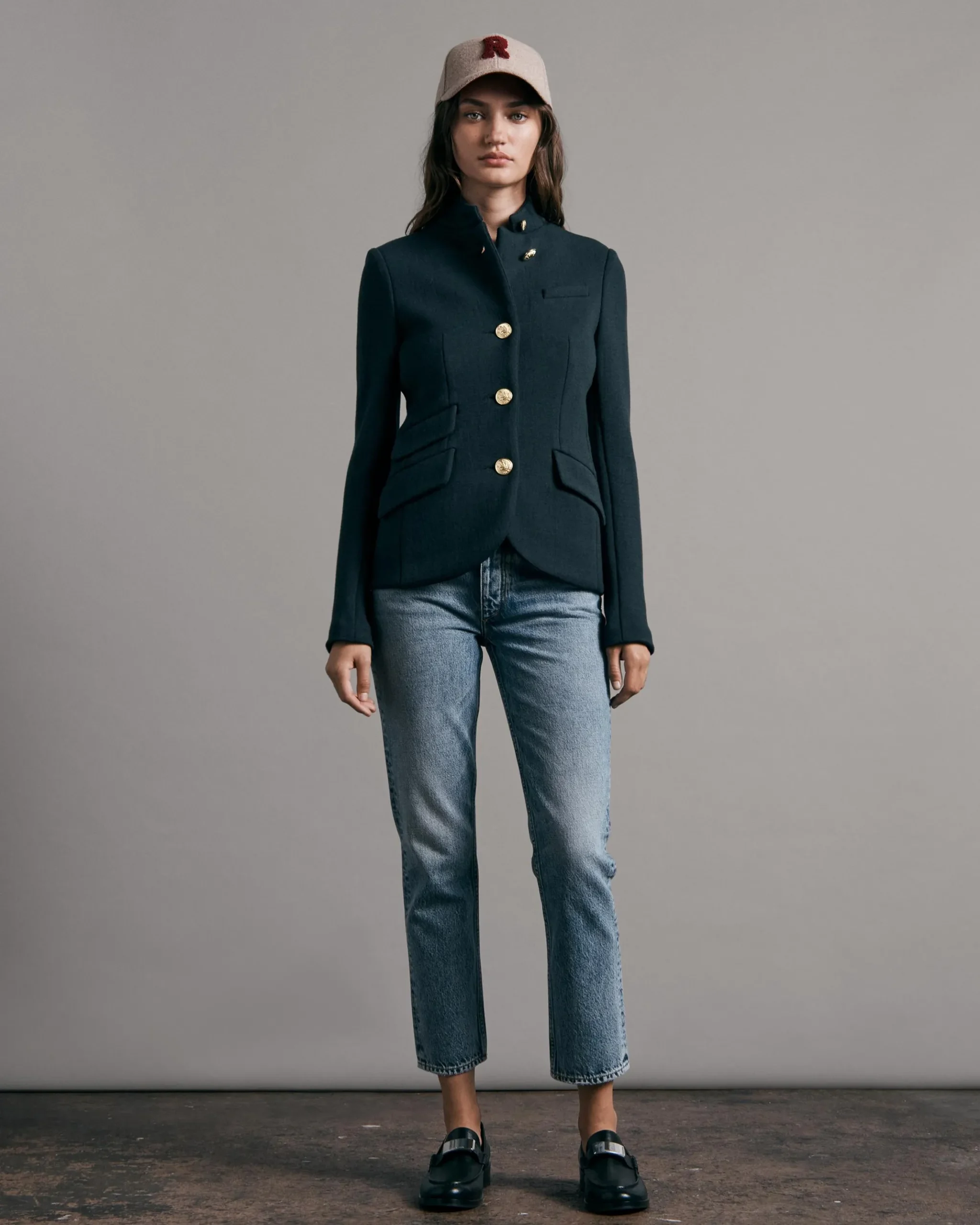 rag & bone Slade Cotton Blazer Salute New