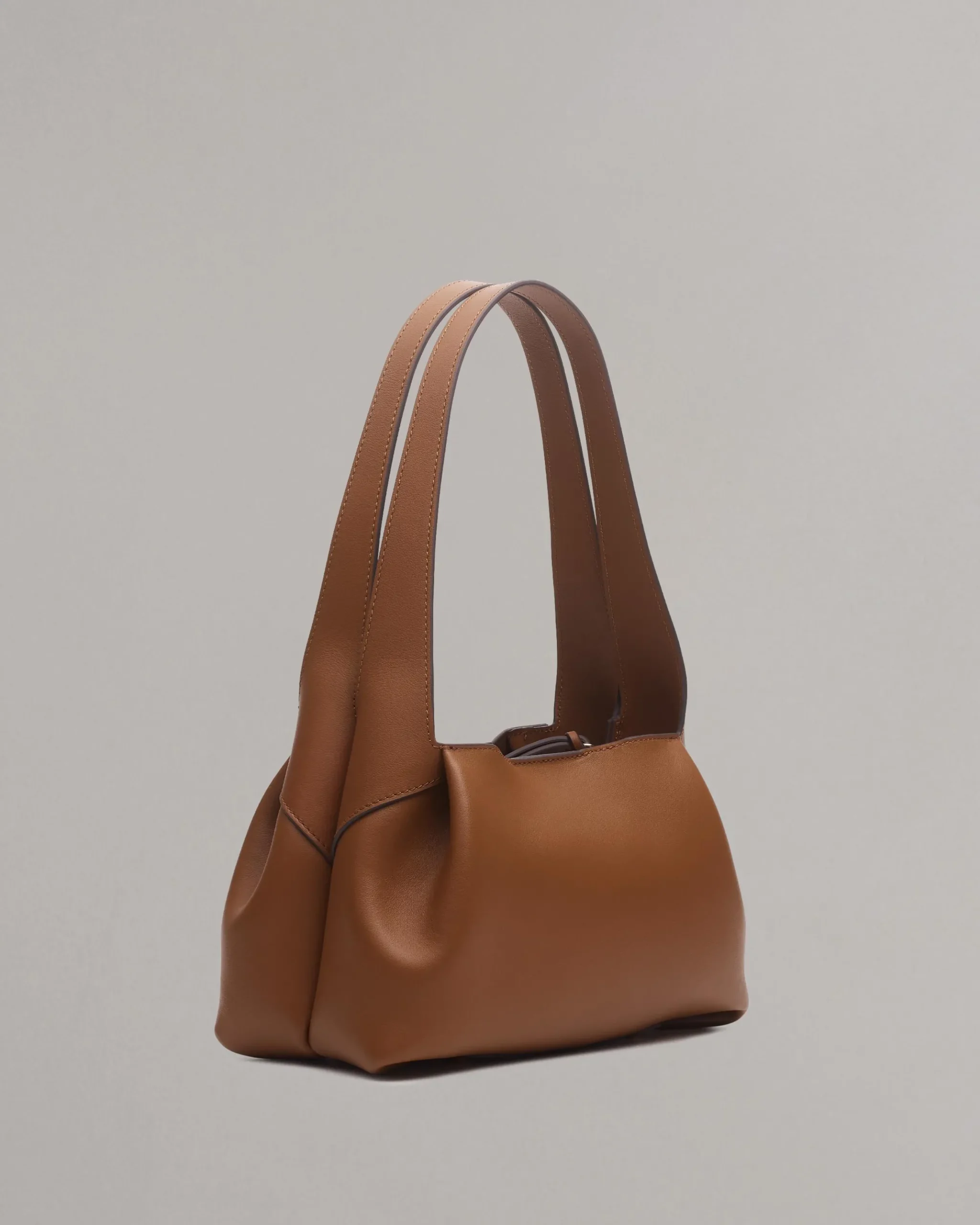 rag & bone Slade Italian Calf Leather Shoulder Bag Cognac Online
