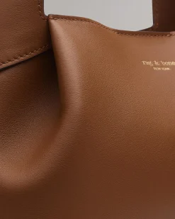 rag & bone Slade Italian Calf Leather Shoulder Bag Cognac Online