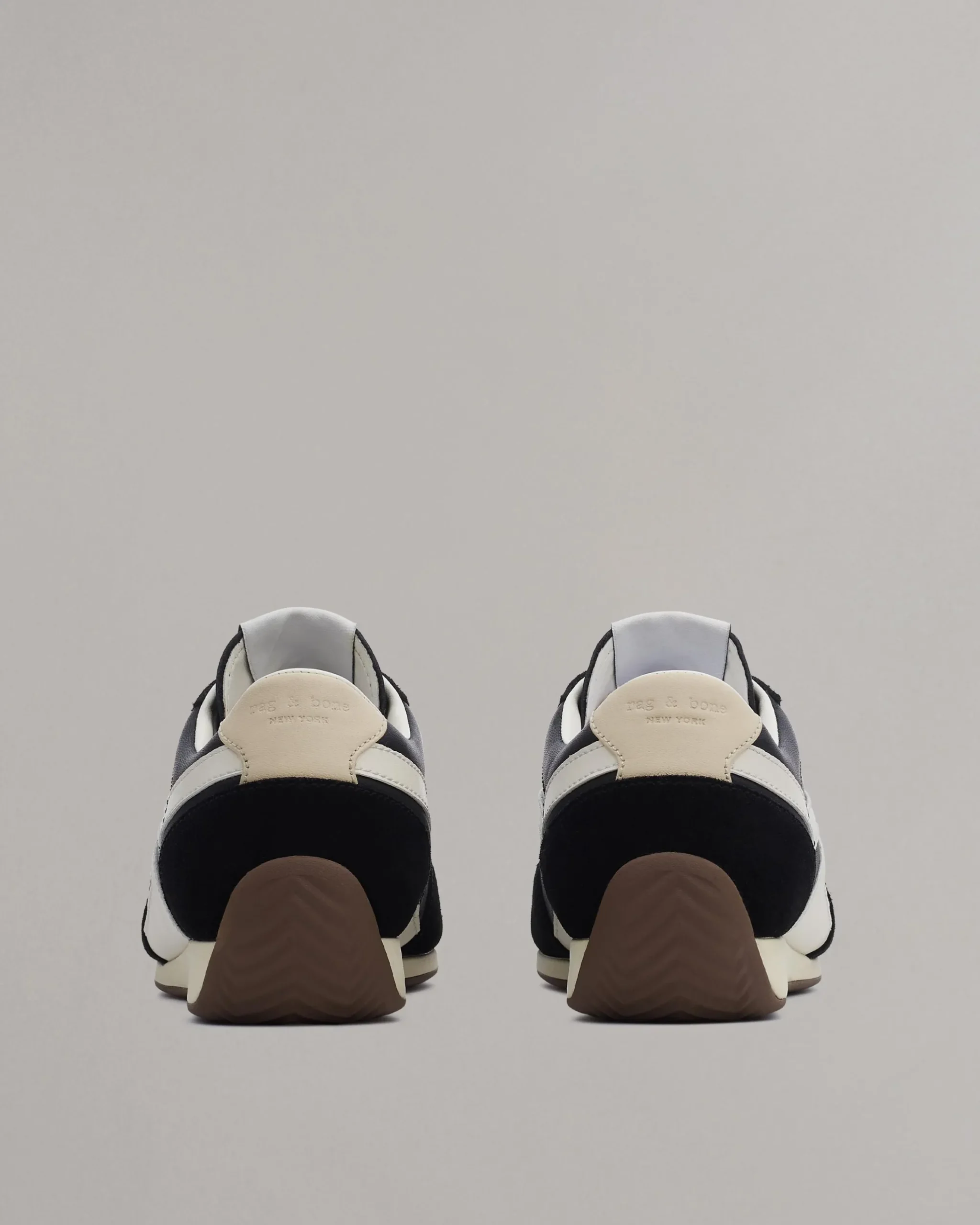 rag & bone Slim Retro Runner Sneaker Black Hot