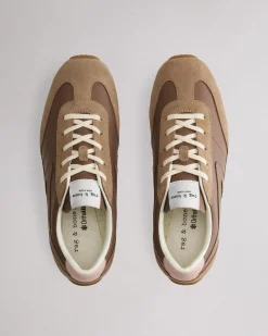 rag & bone Slim Retro Runner Sneaker Mushroom Clearance