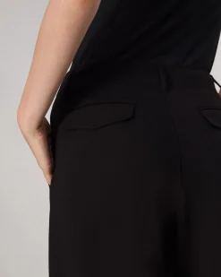 rag & bone Sofie Ponte Full-Length Pant Black Hot