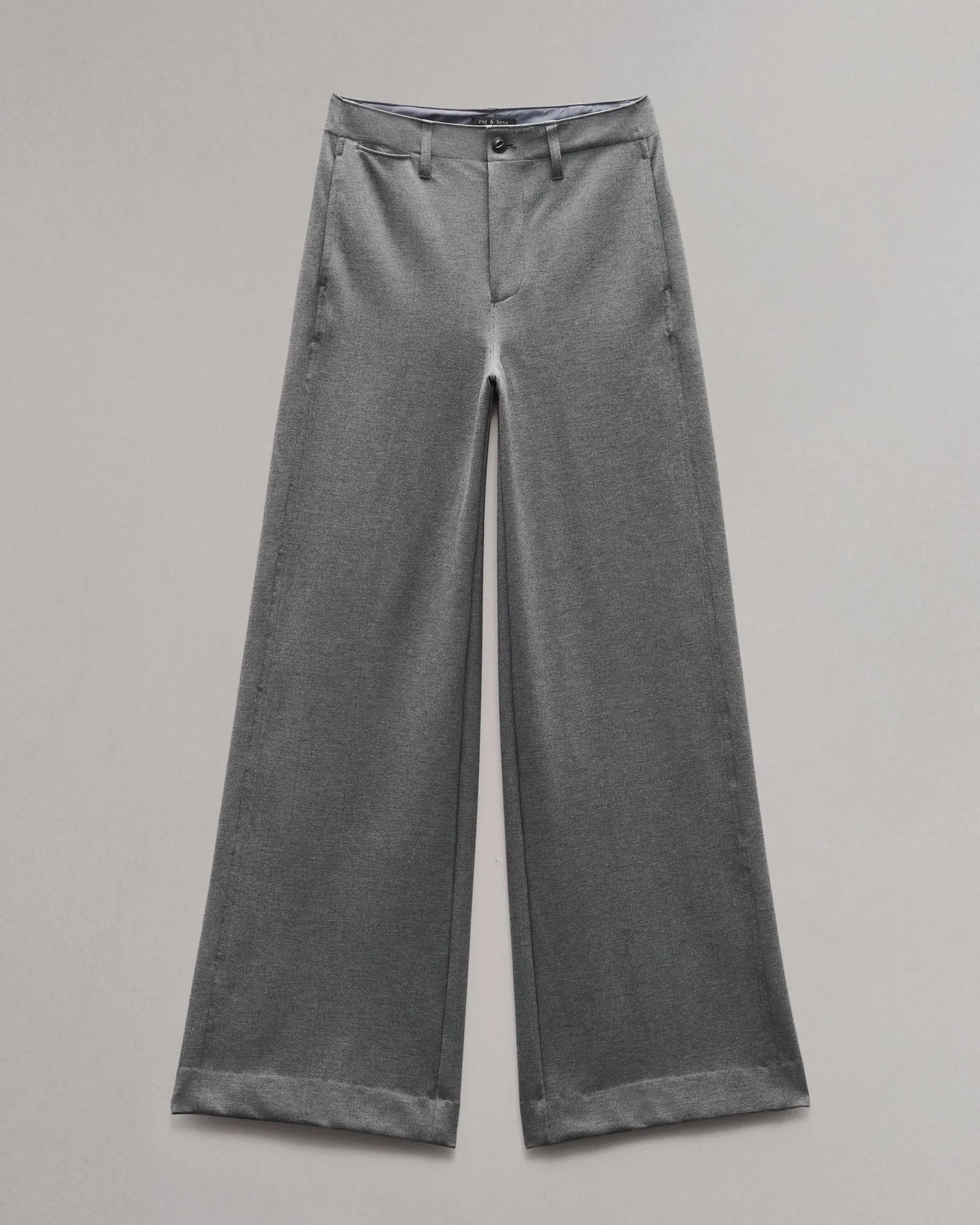rag & bone Sofie Ponte Full-Length Pant Charcoal Cheap