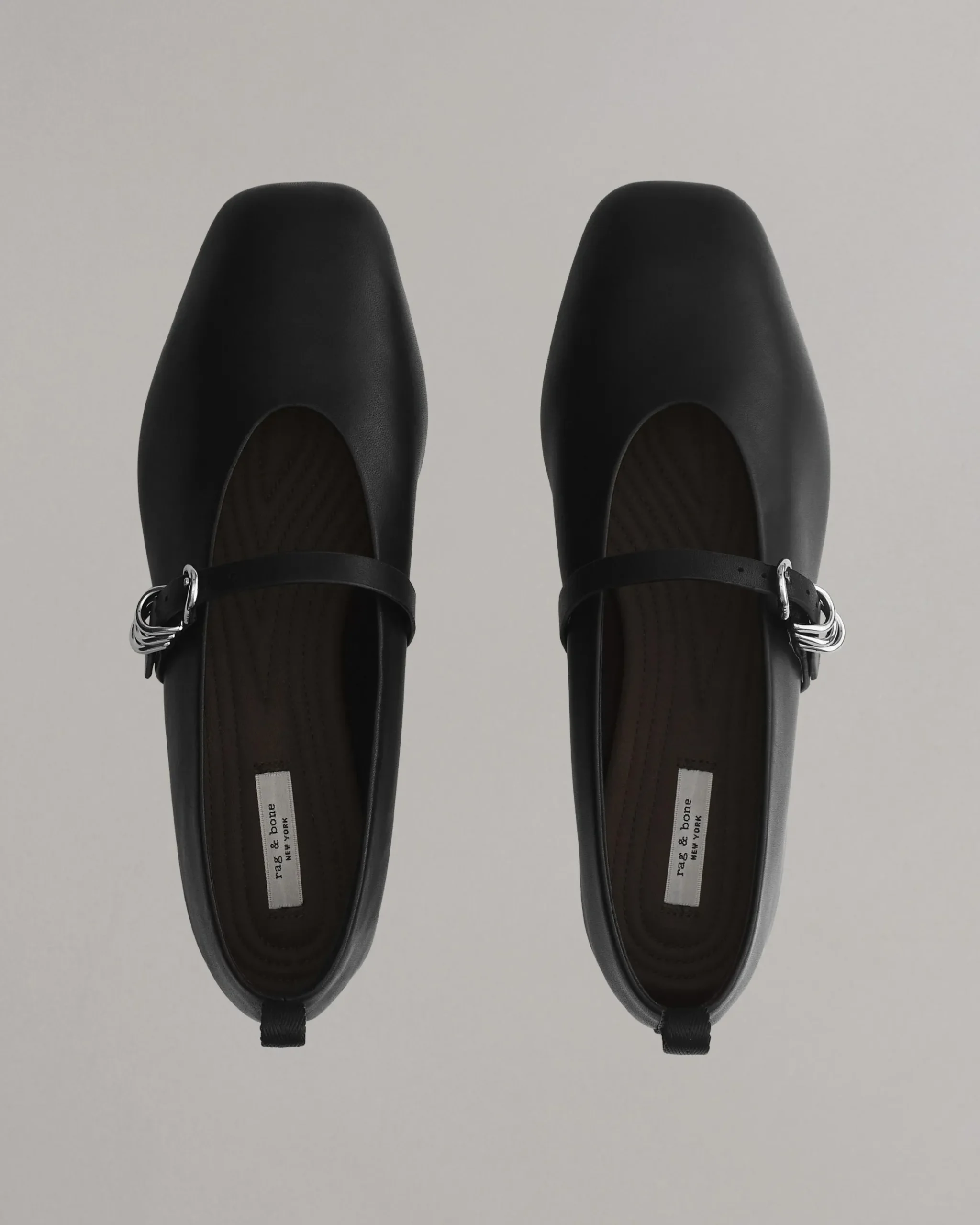 rag & bone Spire Mary Jane Shoes Black New
