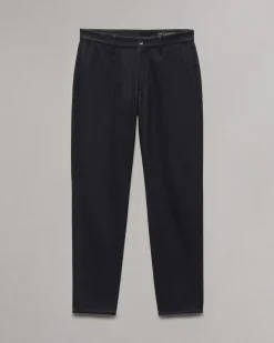 rag & bone Standard Flannel Chino Pant Black Store