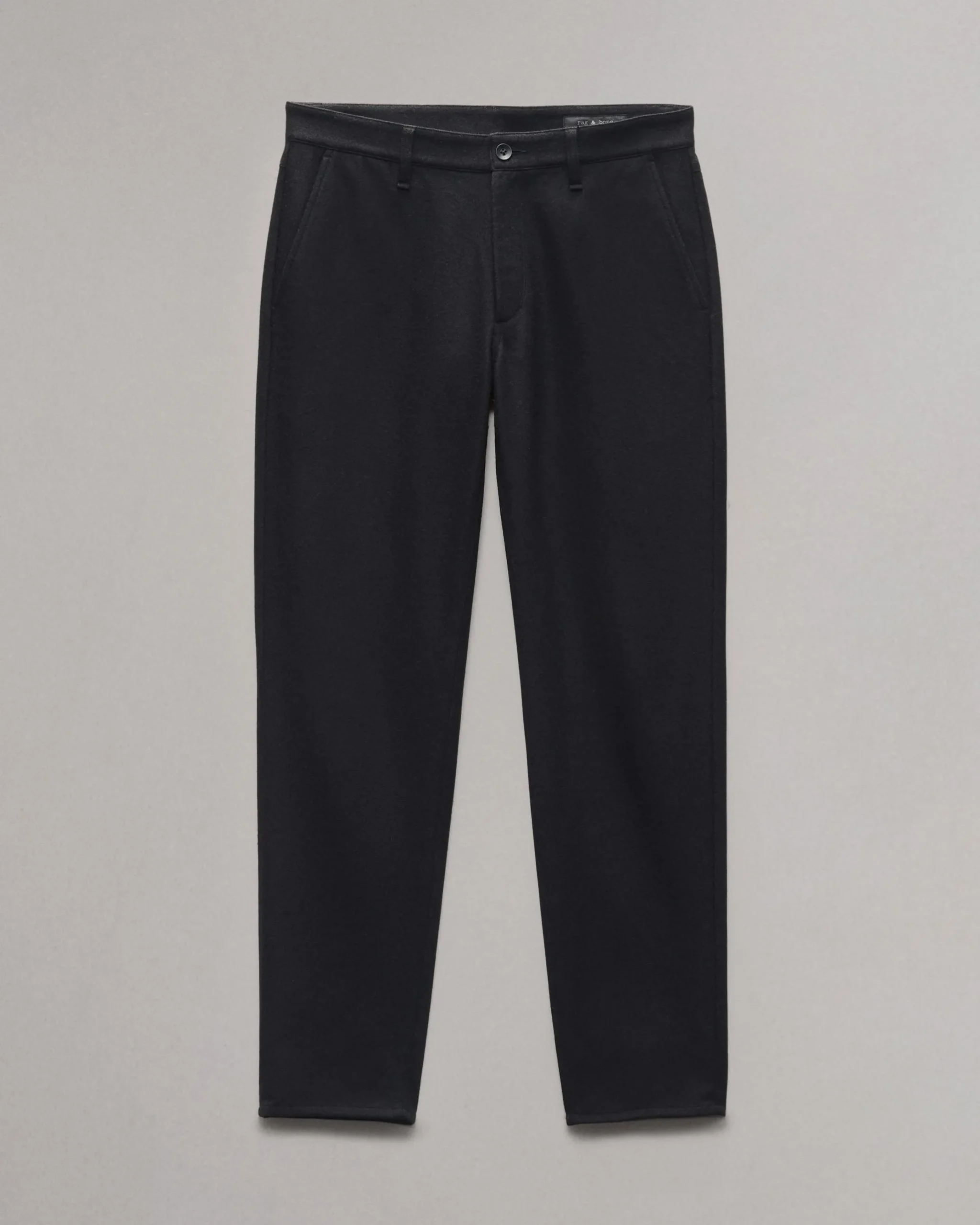 rag & bone Standard Flannel Chino Pant Black Store